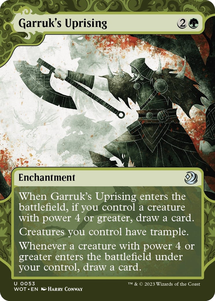 Image for Garruk's Uprising (53) [Wilds of Eldraine: Enchanting Tales]