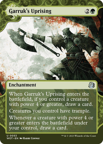Image for Garruk's Uprising (53) [Wilds of Eldraine: Enchanting Tales]