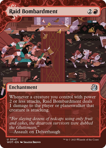Image for Raid Bombardment (47) [Wilds of Eldraine: Enchanting Tales]