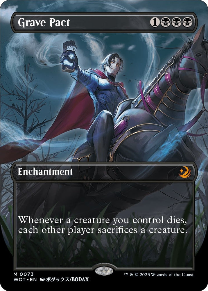 Image for Grave Pact (Anime Borderless) (73) [Wilds of Eldraine: Enchanting Tales]