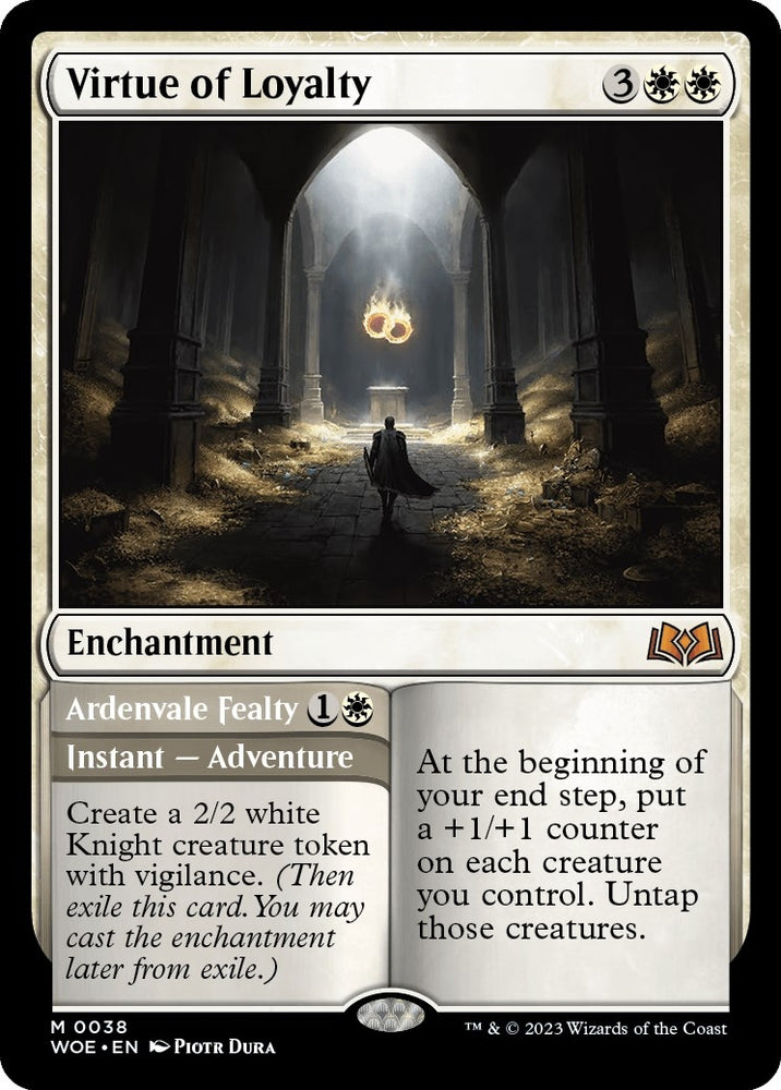 Image for Virtue of Loyalty (38) - Magic: The Gathering