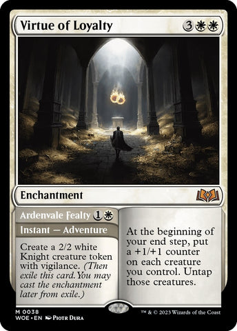 Image for Virtue of Loyalty (38) - Magic: The Gathering