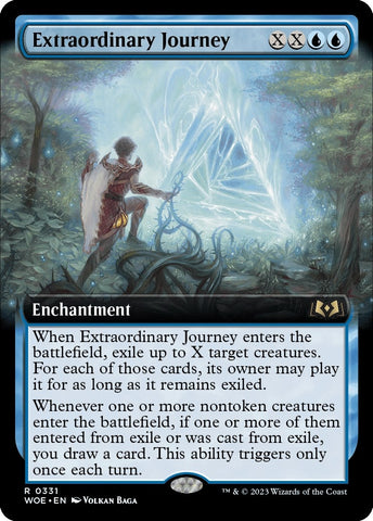 Image for Extraordinary Journey (Extended Art) (331) [Wilds of Eldraine]