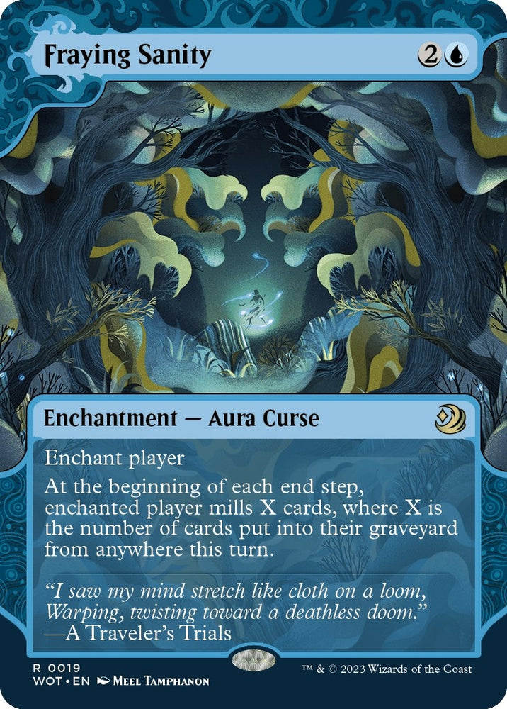 Image for Fraying Sanity (19) [Wilds of Eldraine: Enchanting Tales]