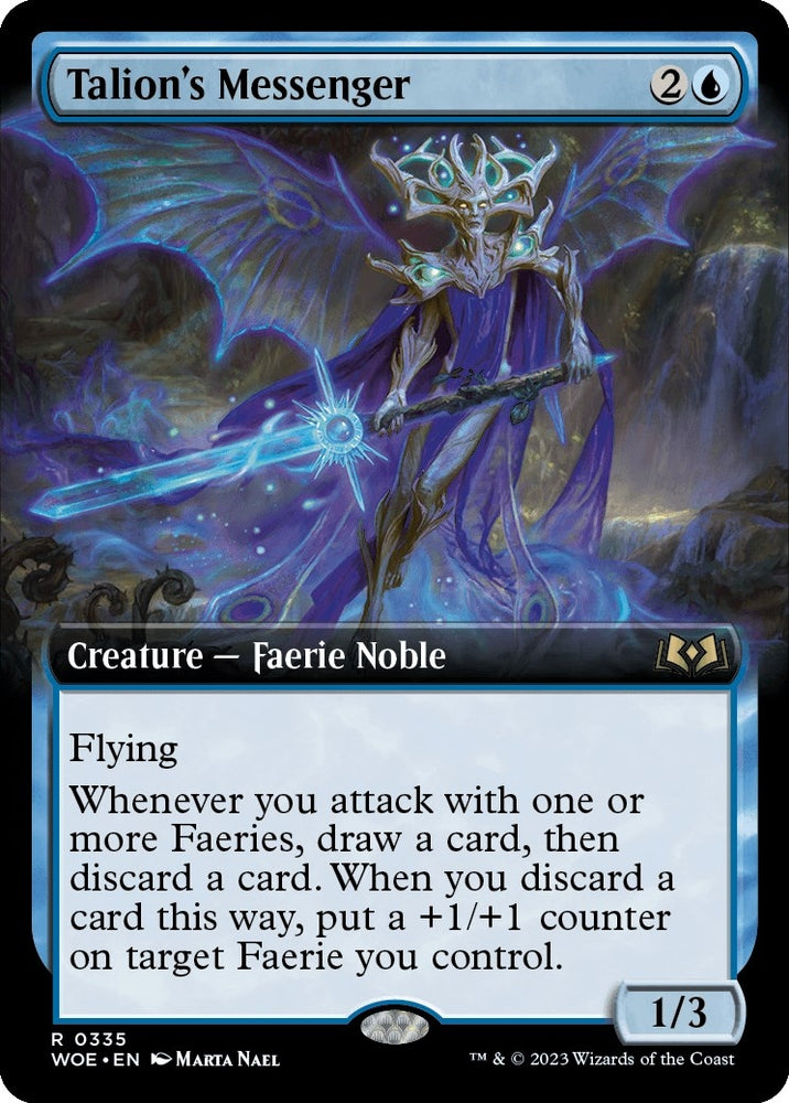 Image for Talion's Messenger (Extended Art) (335) [Wilds of Eldraine]