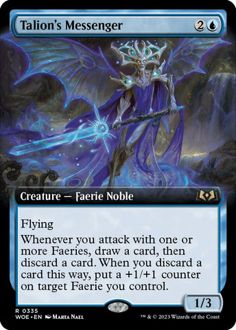 Image for Talion's Messenger (Extended Art) (335) [Wilds of Eldraine]