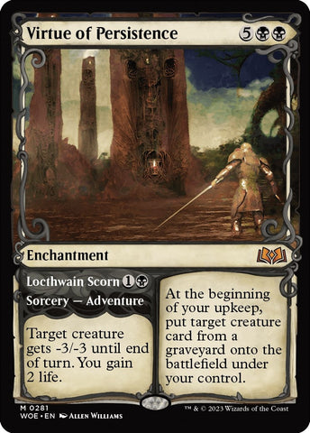 Image for Virtue of Persistence (Showcase) (281) - Magic: The Gathering