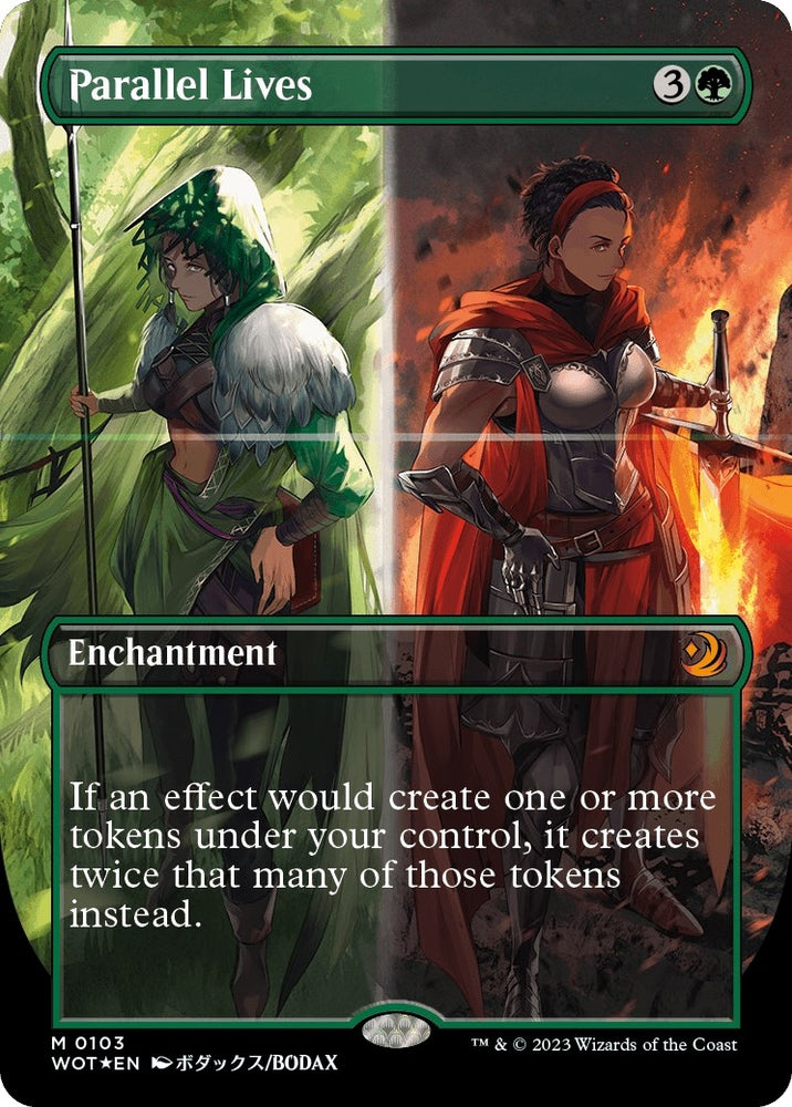 Image for Parallel Lives (Anime Borderless) (Confetti Foil) (103) [Wilds of Eldraine: Enchanting Tales]
