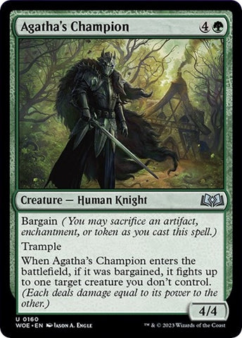 Image for Agatha's Champion (160) [Wilds of Eldraine]