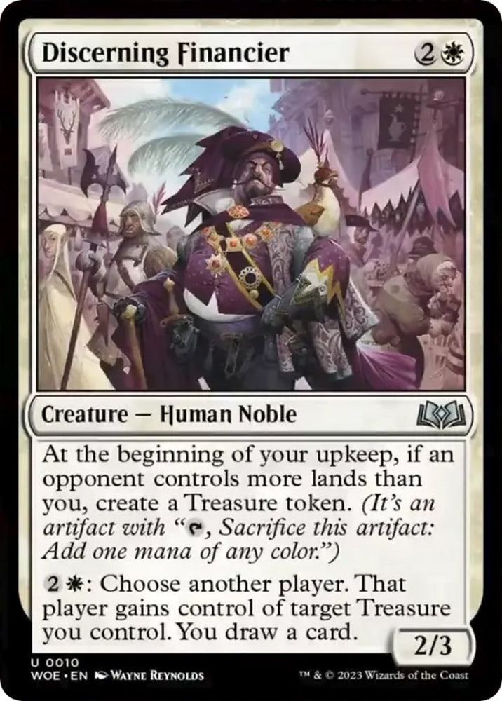 Image for Discerning Financier (10) [Wilds of Eldraine]
