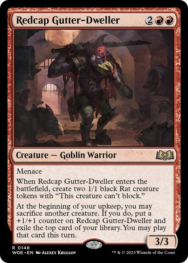 Image for Redcap Gutter-Dweller (146) [Wilds of Eldraine]
