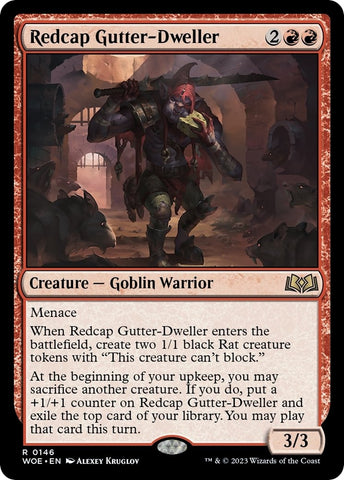 Image for Redcap Gutter-Dweller (146) [Wilds of Eldraine]