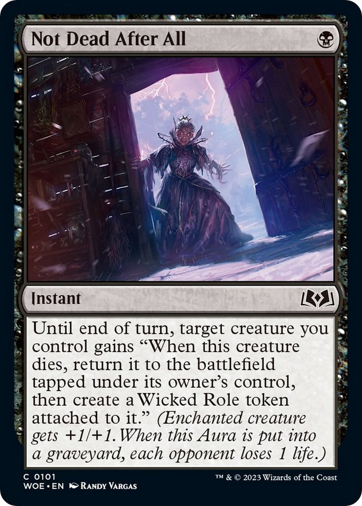 Image for Not Dead After All (101) [Wilds of Eldraine]