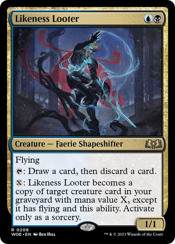 Image for Likeness Looter (208) [Wilds of Eldraine]