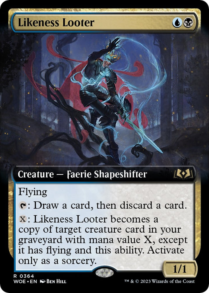 Image for Likeness Looter (Extended Art) (364) [Wilds of Eldraine]
