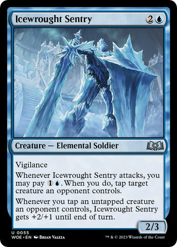 Image for Icewrought Sentry (55) [Wilds of Eldraine]