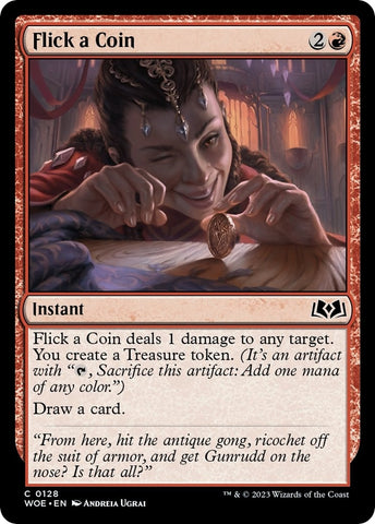 Image for Flick a Coin (128) [Wilds of Eldraine]
