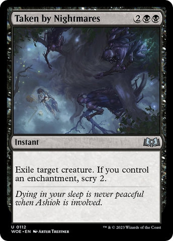 Image for Taken by Nightmares (112) [Wilds of Eldraine]