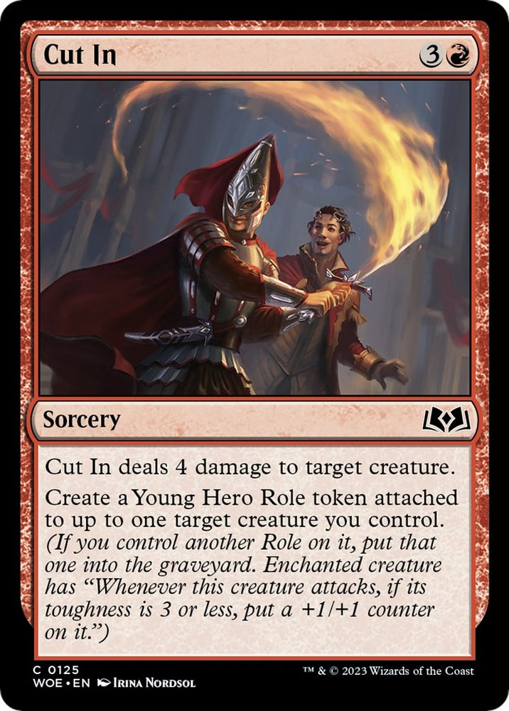 Image for Cut In (125) [Wilds of Eldraine]