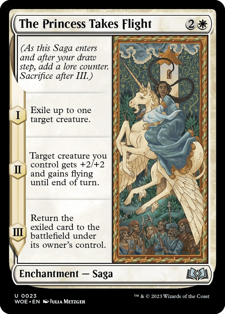Image for The Princess Takes Flight (23) [Wilds of Eldraine]