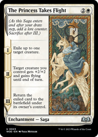 Image for The Princess Takes Flight (23) [Wilds of Eldraine]