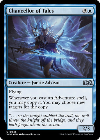 Image for Chancellor of Tales (45) [Wilds of Eldraine]