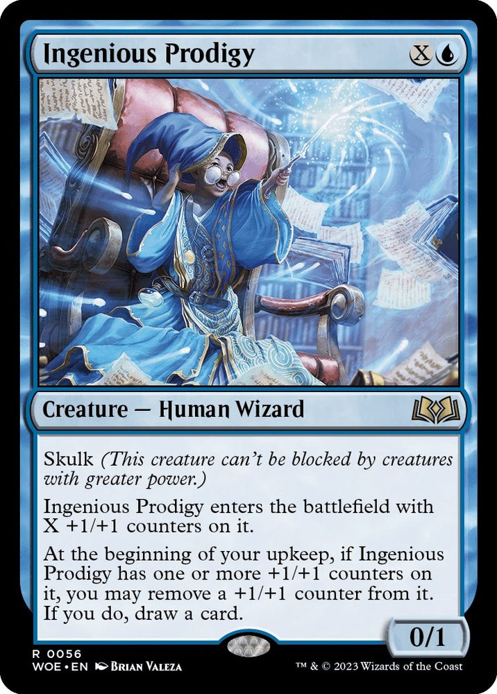 Image for Ingenious Prodigy (56) [Wilds of Eldraine]