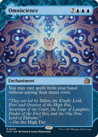 Image for Omniscience (24) [Wilds of Eldraine: Enchanting Tales]