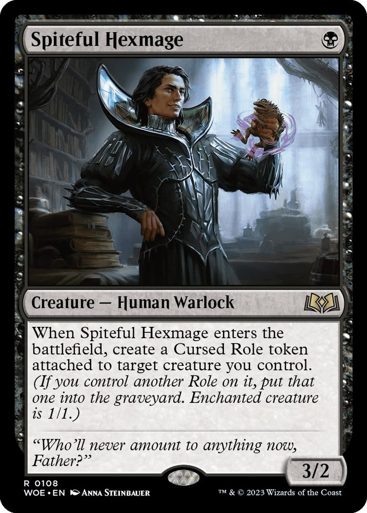 Image for Spiteful Hexmage (108) [Wilds of Eldraine]