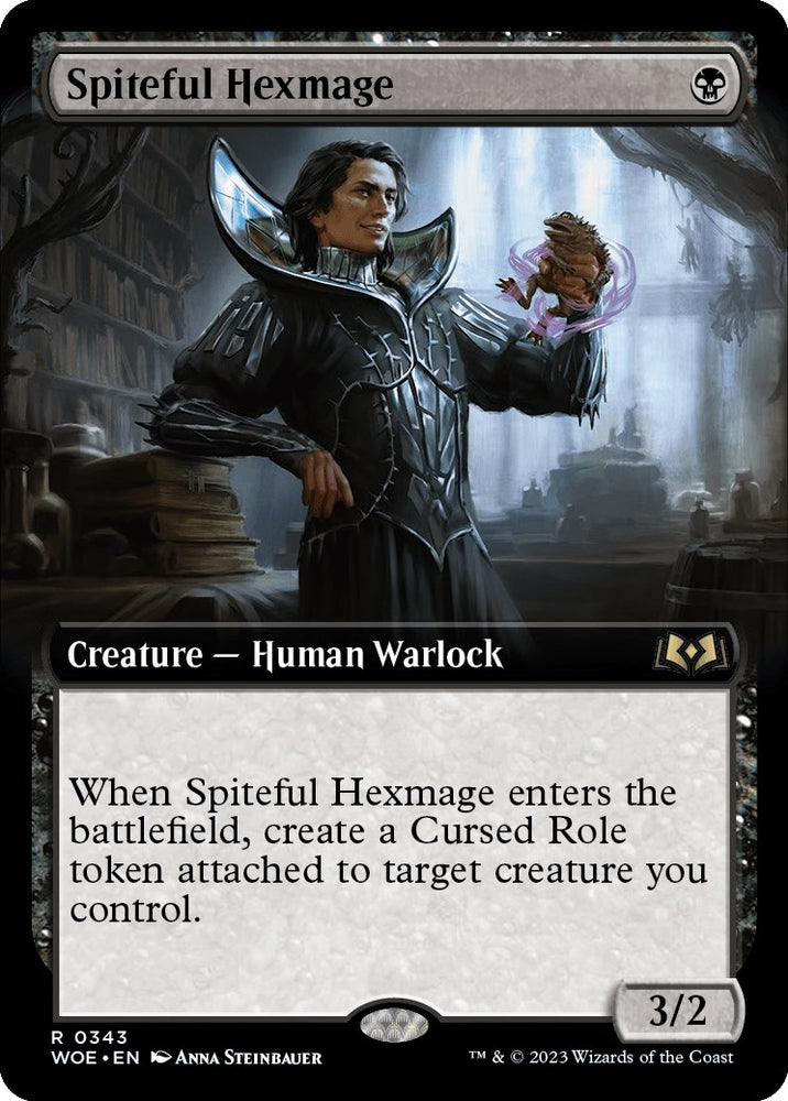 Image for Spiteful Hexmage (Extended Art) (343) [Wilds of Eldraine]
