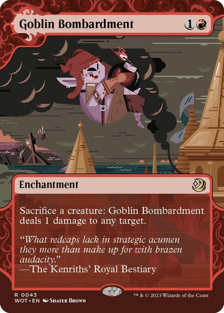 Image for Goblin Bombardment (43) [Wilds of Eldraine: Enchanting Tales]
