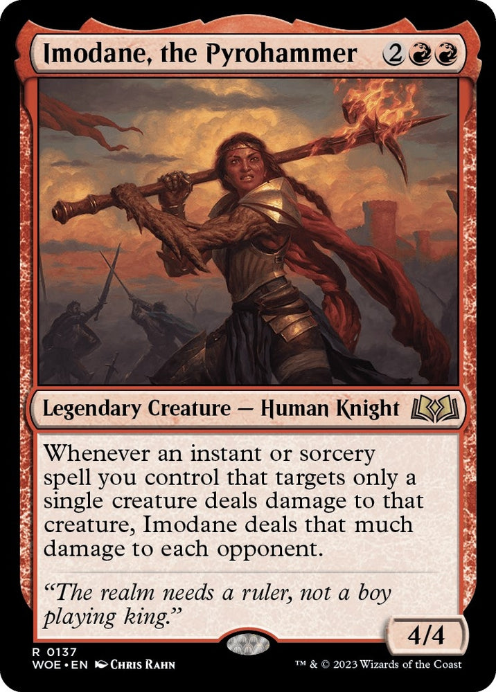 Image for Imodane, the Pyrohammer (137) [Wilds of Eldraine]