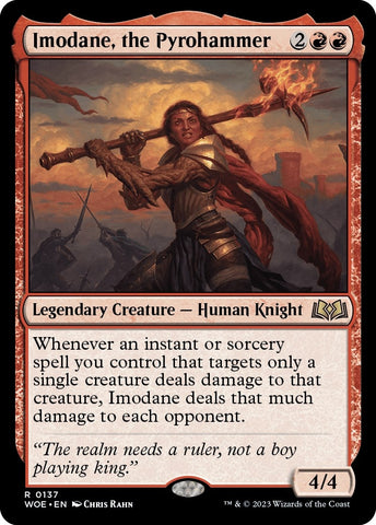 Image for Imodane, the Pyrohammer (137) [Wilds of Eldraine]