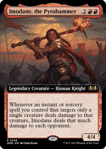 Image for Imodane, the Pyrohammer (Extended Art) (348) [Wilds of Eldraine]