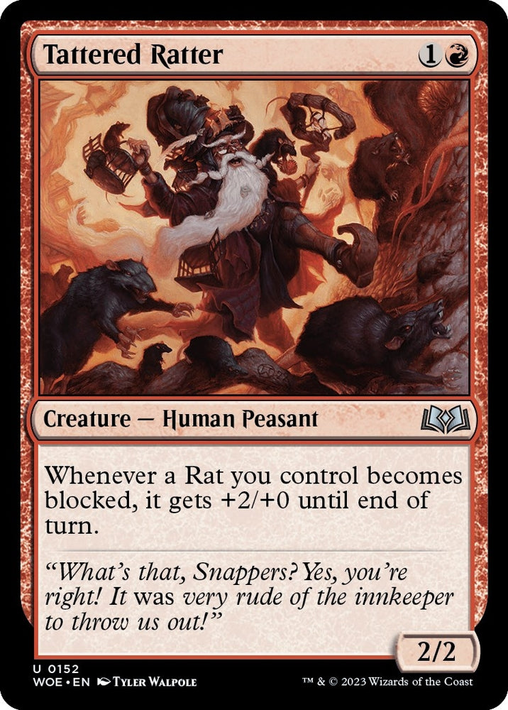Image for Tattered Ratter (152) [Wilds of Eldraine]