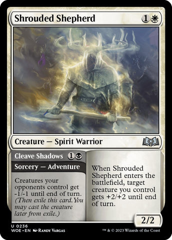 Image for Shrouded Shepherd (236) [Wilds of Eldraine]