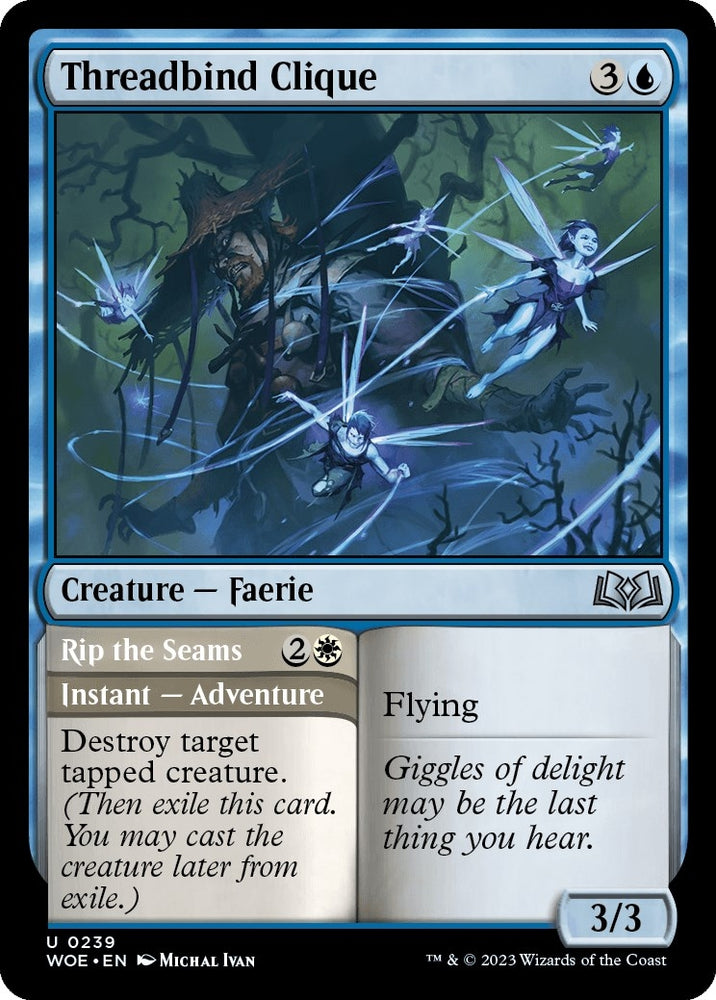 Image for Threadbind Clique (239) [Wilds of Eldraine]