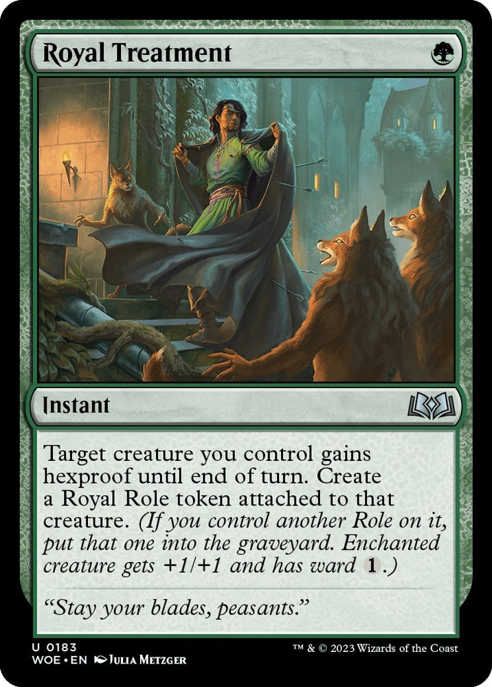 Image for Royal Treatment (183) [Wilds of Eldraine]