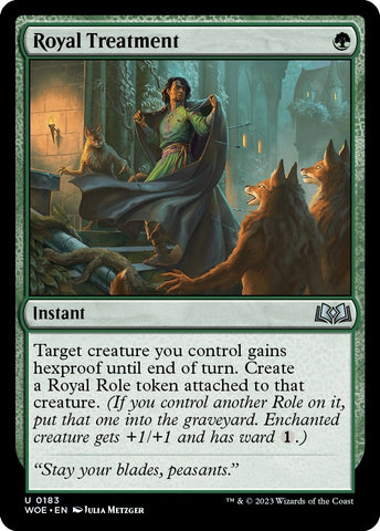 Image for Royal Treatment (183) [Wilds of Eldraine]