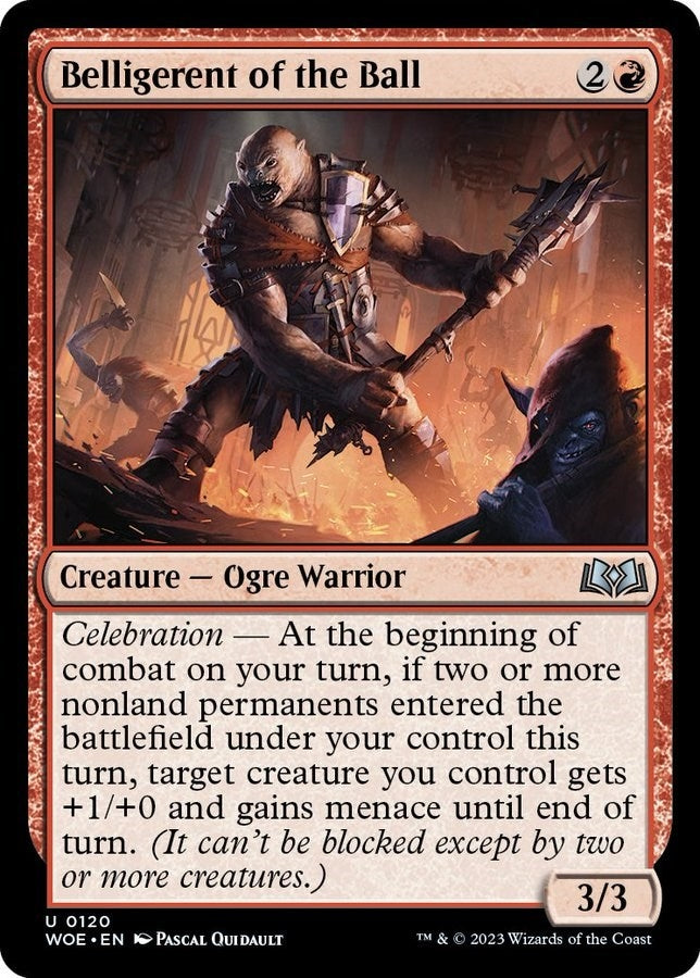 Image for Belligerent of the Ball (120) [Wilds of Eldraine]