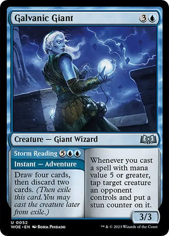 Image for Galvanic Giant (52) [Wilds of Eldraine]