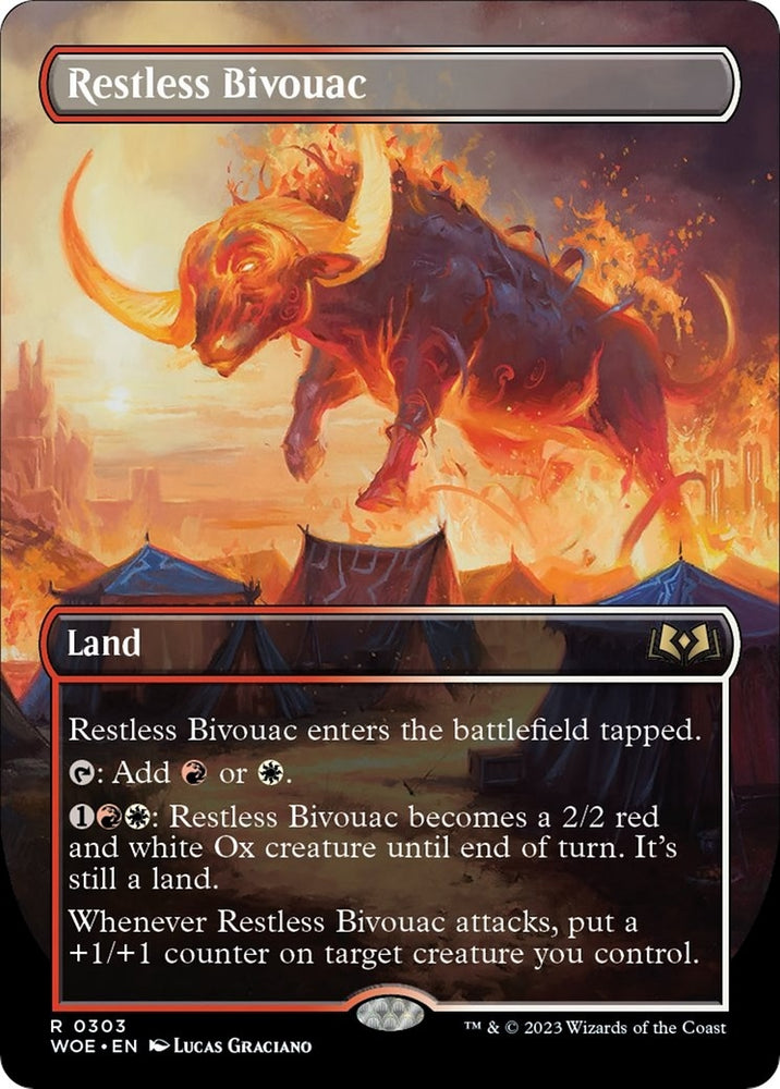 Image for Restless Bivouac (Borderless) (303) [Wilds of Eldraine]