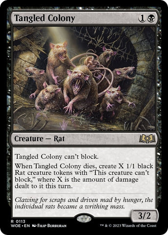 Image for Tangled Colony (113) [Wilds of Eldraine]