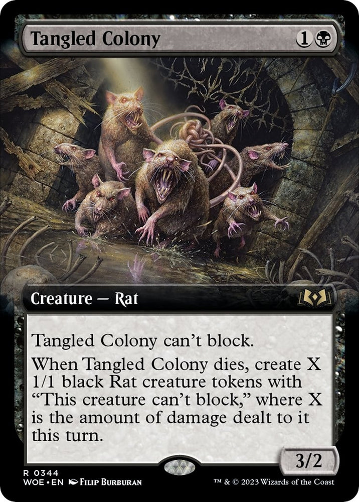 Image for Tangled Colony (Extended Art) (344) [Wilds of Eldraine]