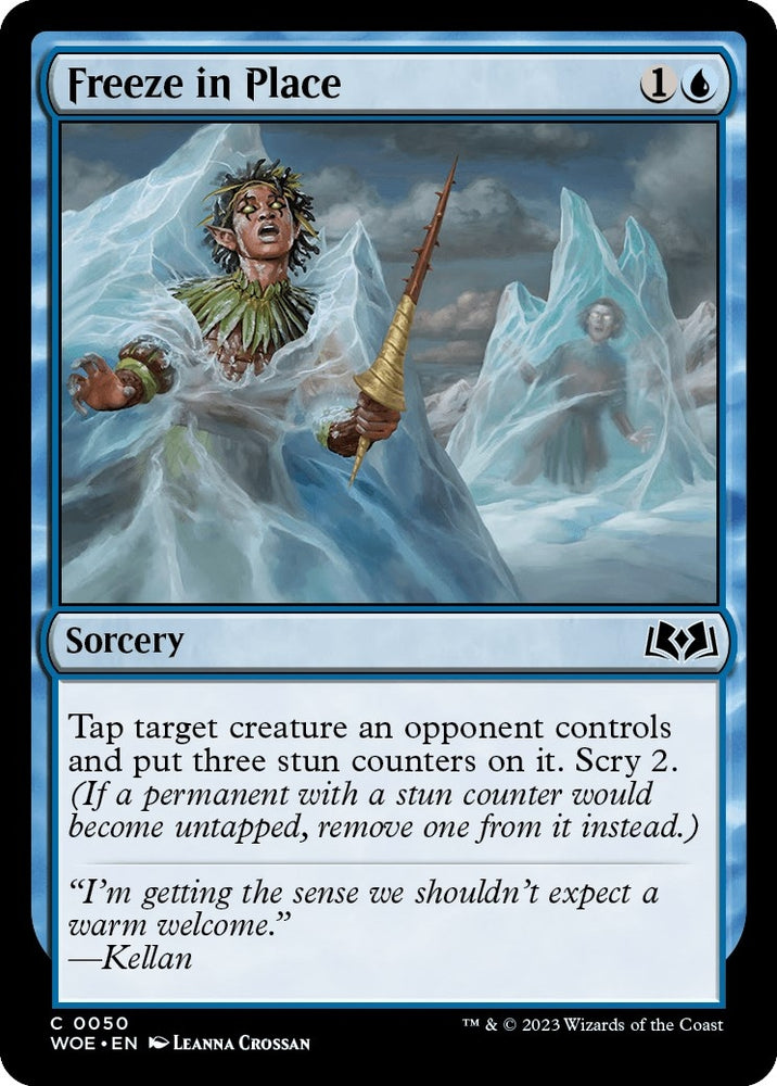 Image for Freeze in Place (50) [Wilds of Eldraine]