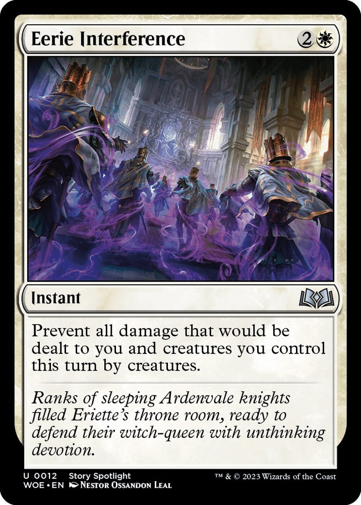 Image for Eerie Interference (12) [Wilds of Eldraine]