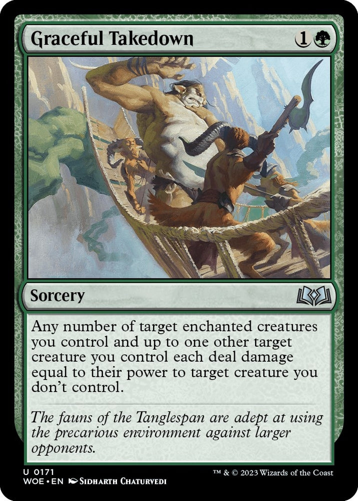 Image for Graceful Takedown (171) [Wilds of Eldraine]