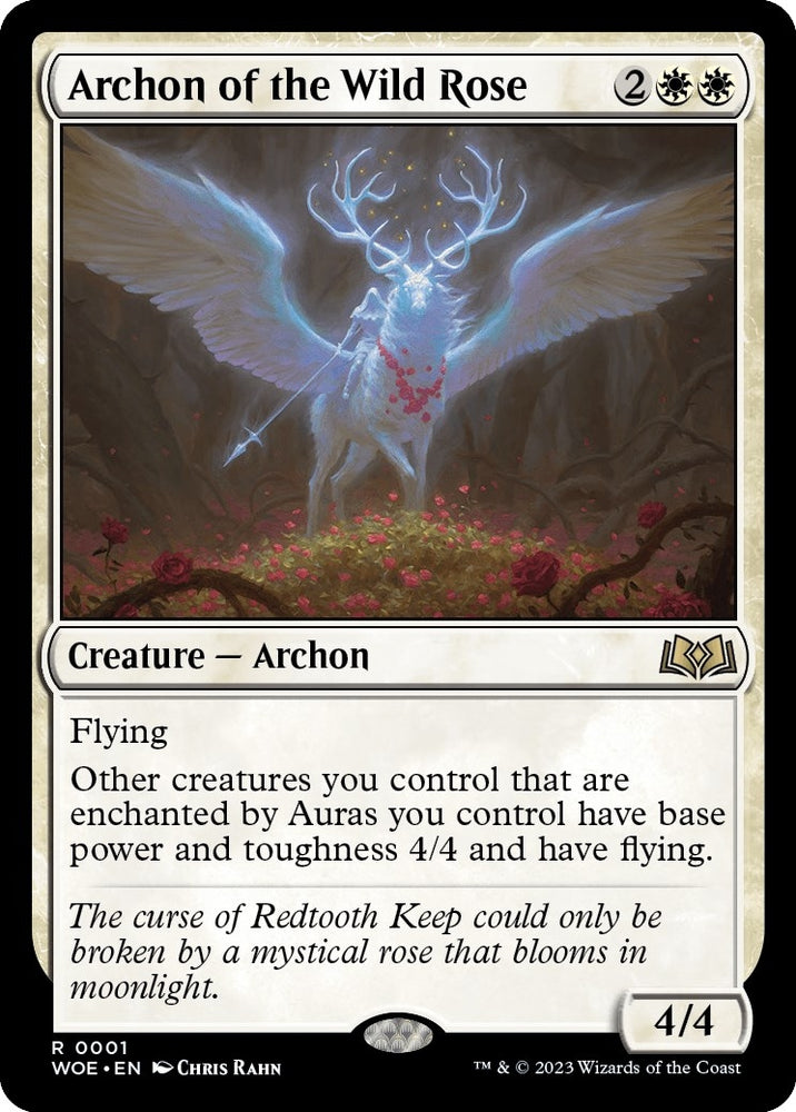 Image for Archon of the Wild Rose (1) [Wilds of Eldraine]
