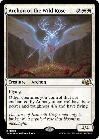Image for Archon of the Wild Rose (1) [Wilds of Eldraine]