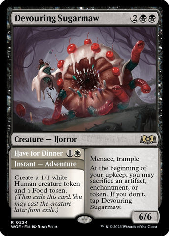 Image for Devouring Sugarmaw (224) [Wilds of Eldraine]